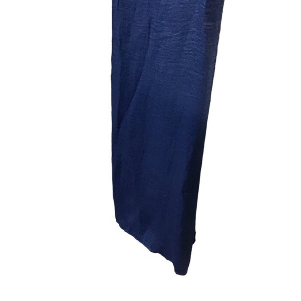 Spaghetti Strung Summer Flowy Boho Relaxed Fit Bobeau Maxi Dress Blue Size XS - Picture 4 of 12